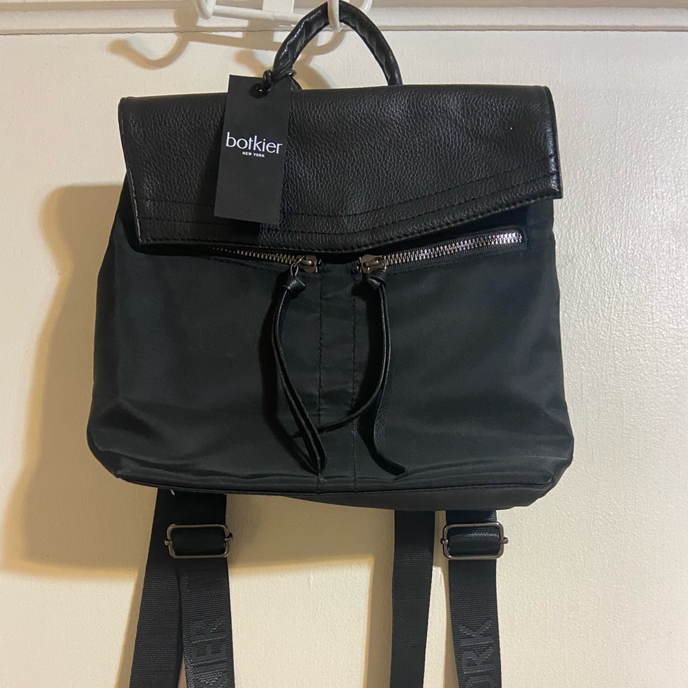 NWT Botkier Mini Trigger Backpack Black